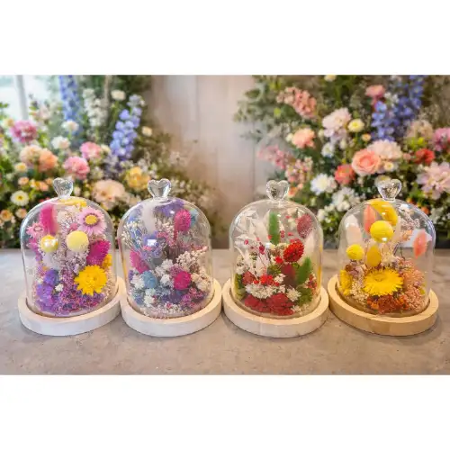 Cloche fleurie