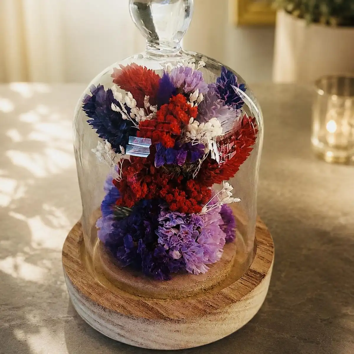 Cloche fleurie