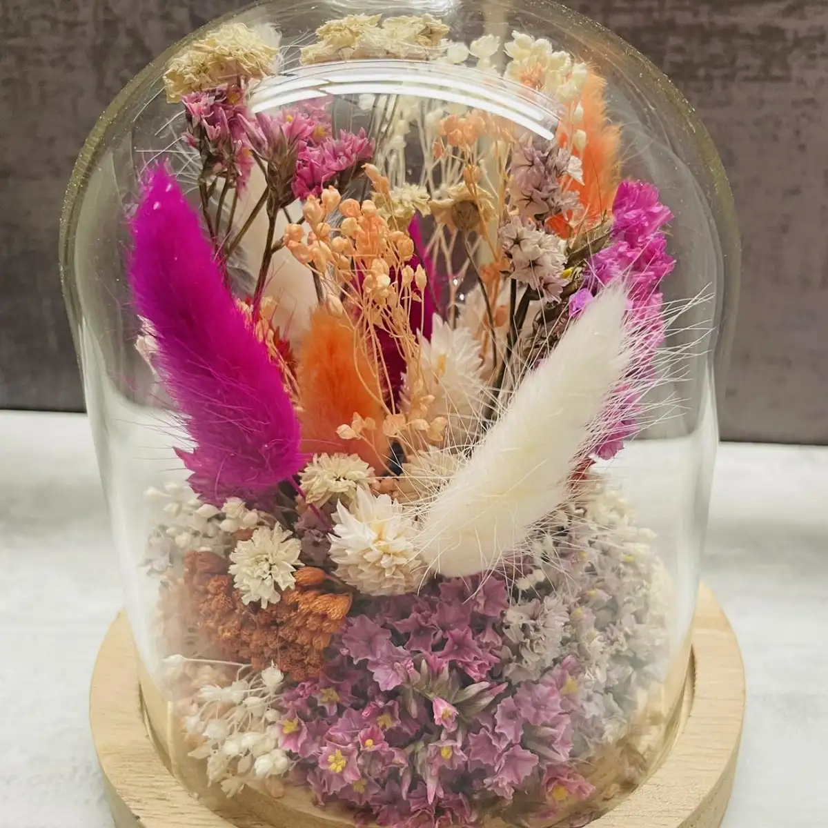Cloche fleurie